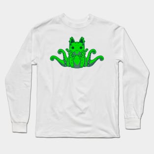 Cthulhu kitty Long Sleeve T-Shirt